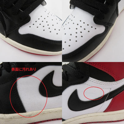 NIKE | ナイキ 'Black Toe Reimagined' スニーカー DZ5485-106 サイズ:26.5cm レッド 26.5cm【瀬戸大橋店】