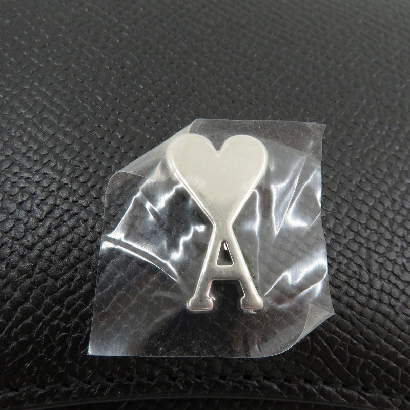 AMI | アミ 二つ折り財布 USL203 AL0036 ブラック【瀬戸大橋店】