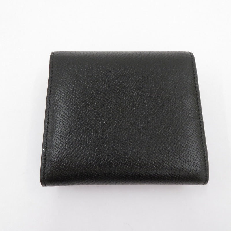 AMI | アミ 二つ折り財布 USL203 AL0036 ブラック【瀬戸大橋店】