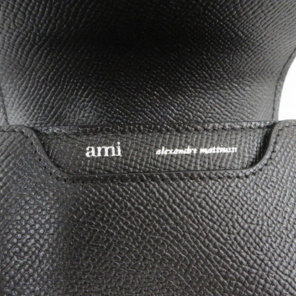 AMI | アミ 二つ折り財布 USL203 AL0036 ブラック【瀬戸大橋店】