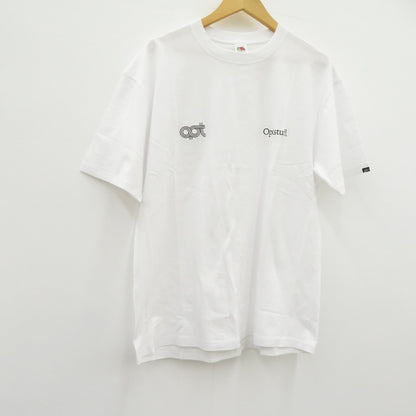Optstuff ×FRUIT OF THE LOOM 2-PACK TEE ※２枚セット 半袖Ｔシャツ ホワイト・ブラック サイズ：L【瀬戸大橋店】