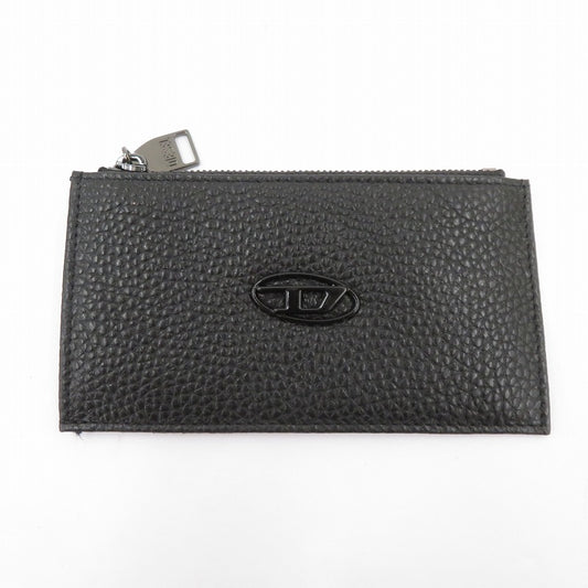 DIESEL | ディーゼル HISSU EVO トップジップフラグメントケース カードケース X10299 ブラック【瀬戸大橋店】