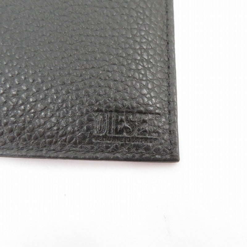 DIESEL | ディーゼル HISSU EVO トップジップフラグメントケース カードケース X10299 ブラック【瀬戸大橋店】