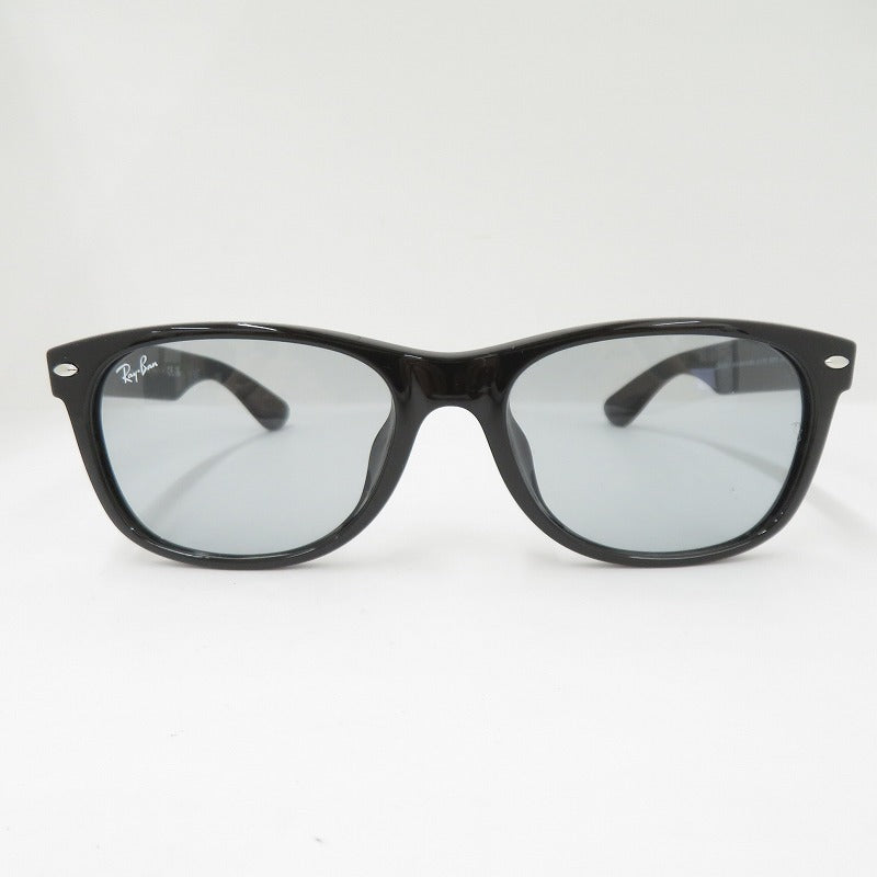 RAY BAN | レイバン NEW WAYFARER サングラス RB2132-F サイズ：55□18 140 ブラック【瀬戸大橋店】
