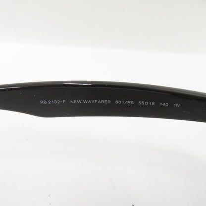 RAY BAN | レイバン NEW WAYFARER サングラス RB2132-F サイズ：55□18 140 ブラック【瀬戸大橋店】