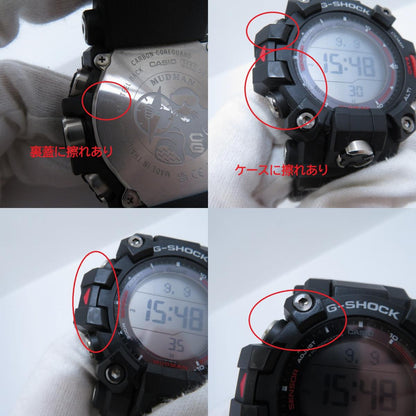 G-SHOCK | ジーショック MASTER OF G - LAND MUDMAN デジタル電波ソーラー 腕時計 GW-9500-1JF ブラック【瀬戸大橋店】