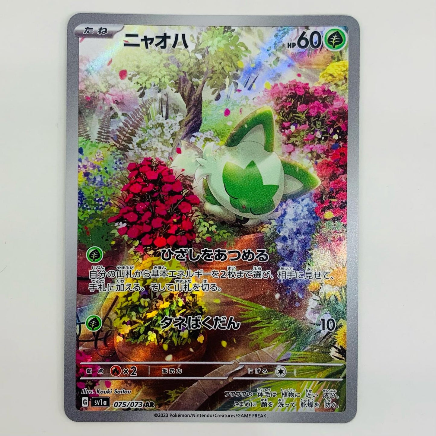 【中古】 ニャオハ AR SV1a-075