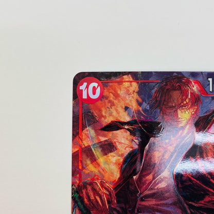 [Used] Shanks SR Parallel AKIRA EGAWA One Piece Card Game Trading Card Shanks Booster Pack The Conqueror of the Two Greats OP06-007 [Shikama Store] 