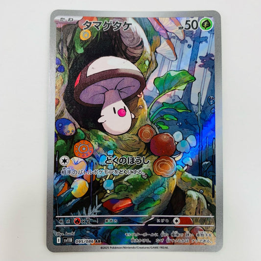 【中古】 タマゲタケ AR SV11B-095 ポケモンカードゲーム トレーディングカード タマゲタケ ブラックボルト SV11B-095【飾磨店】