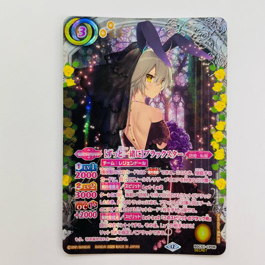 ［ずっと一緒に］ブラックスター（型番下にSECRETの文字） CP BSC51-CP06