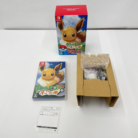 ゲームソフト ニンテンドーSwitch ポケットモンスター Let’s Go! イーブイ+モンスターボール Plus【瀬戸大橋店】