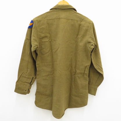 MILITARY衣料 | ミリタリーイリョウ USAF オフィサーシャツ 長袖シャツ コヨーテ【瀬戸大橋店】