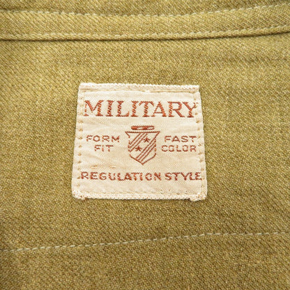 MILITARY衣料 | ミリタリーイリョウ USAF オフィサーシャツ 長袖シャツ コヨーテ【瀬戸大橋店】