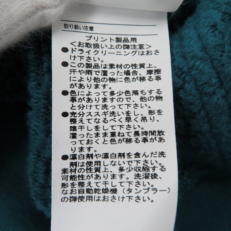 DESCENDANT | ディセンダント PADDLE HOODED SWEATSHIRTS パーカー 212ATDS-CSM07 グリーン サイズ：2【瀬戸大橋店】