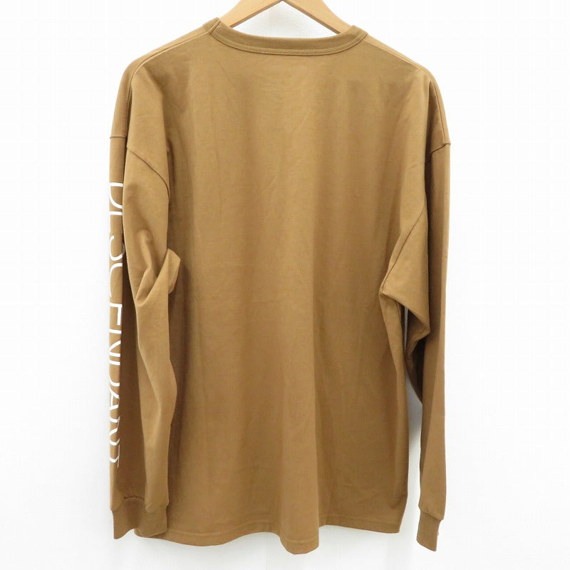 DESCENDANT | ディセンダント PADDLE DESIGN LS 長袖Ｔシャツ 212ATDS-CSM01S ブラウン サイズ：2【瀬戸大橋店】