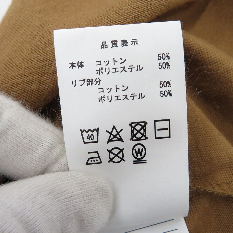 DESCENDANT | ディセンダント PADDLE DESIGN LS 長袖Ｔシャツ 212ATDS-CSM01S ブラウン サイズ：2【瀬戸大橋店】