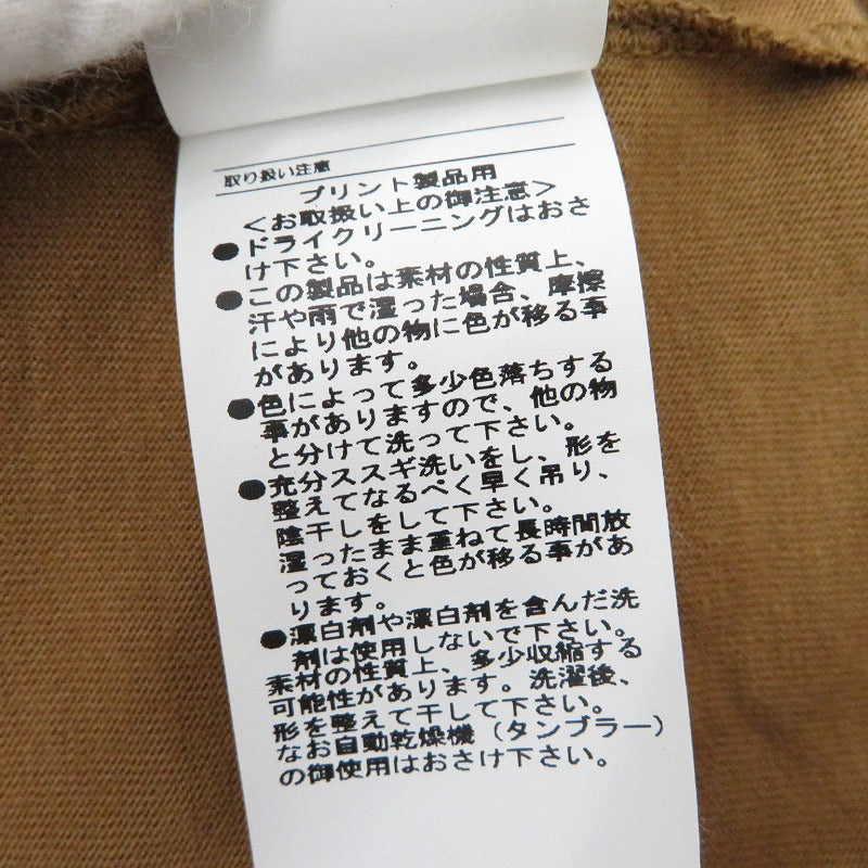 DESCENDANT | ディセンダント PADDLE DESIGN LS 長袖Ｔシャツ 212ATDS-CSM01S ブラウン サイズ：2【瀬戸大橋店】