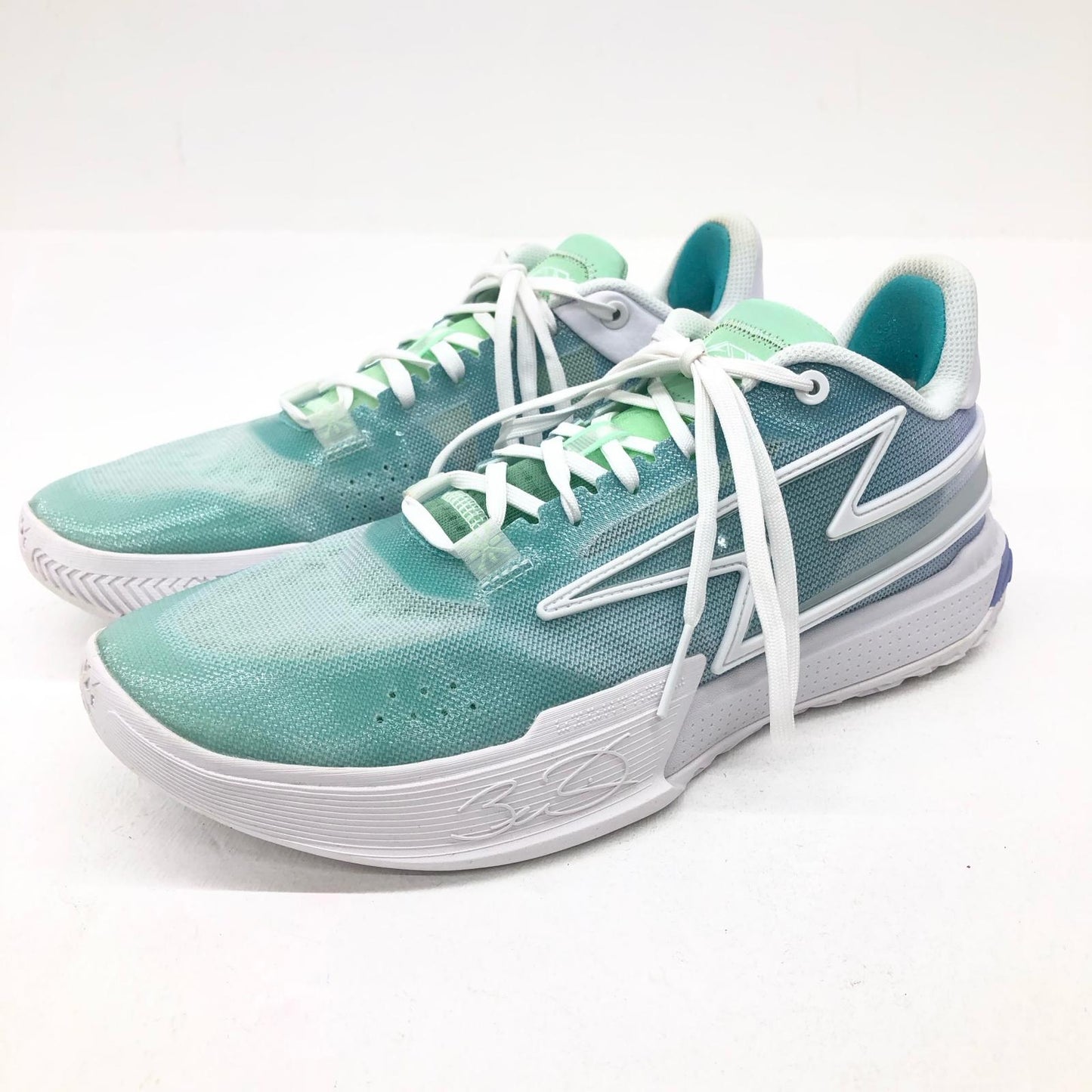 【中古】 WADE FLASH スニーカー ABPU027-4C ブルー 27.5cm【加古川物流】