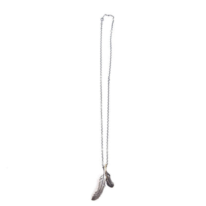 【中古】Sympathy of Soul | シンパシーオブソウル OldFeatherNecklace ネックレス N1204 シルバー【加古川物流】