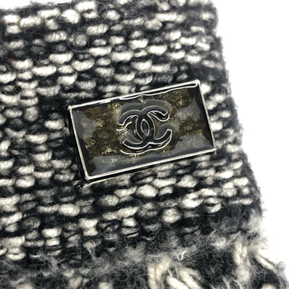 【中古】CHANEL | シャネル ココマークプレート付 ミニ スカート スカート P42013K03193 グレー サイズ：38【加古川物流】