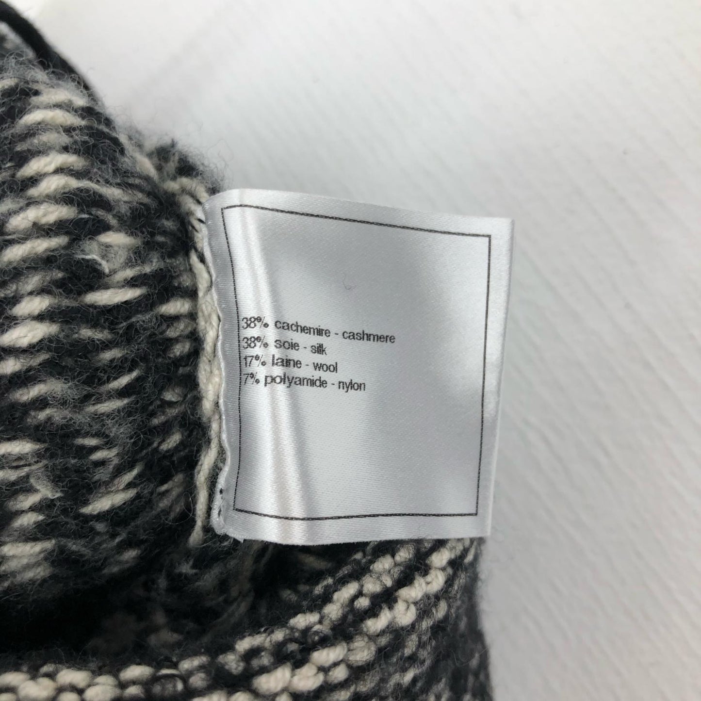 【中古】CHANEL | シャネル ココマークプレート付 ミニ スカート スカート P42013K03193 グレー サイズ：38【加古川物流】