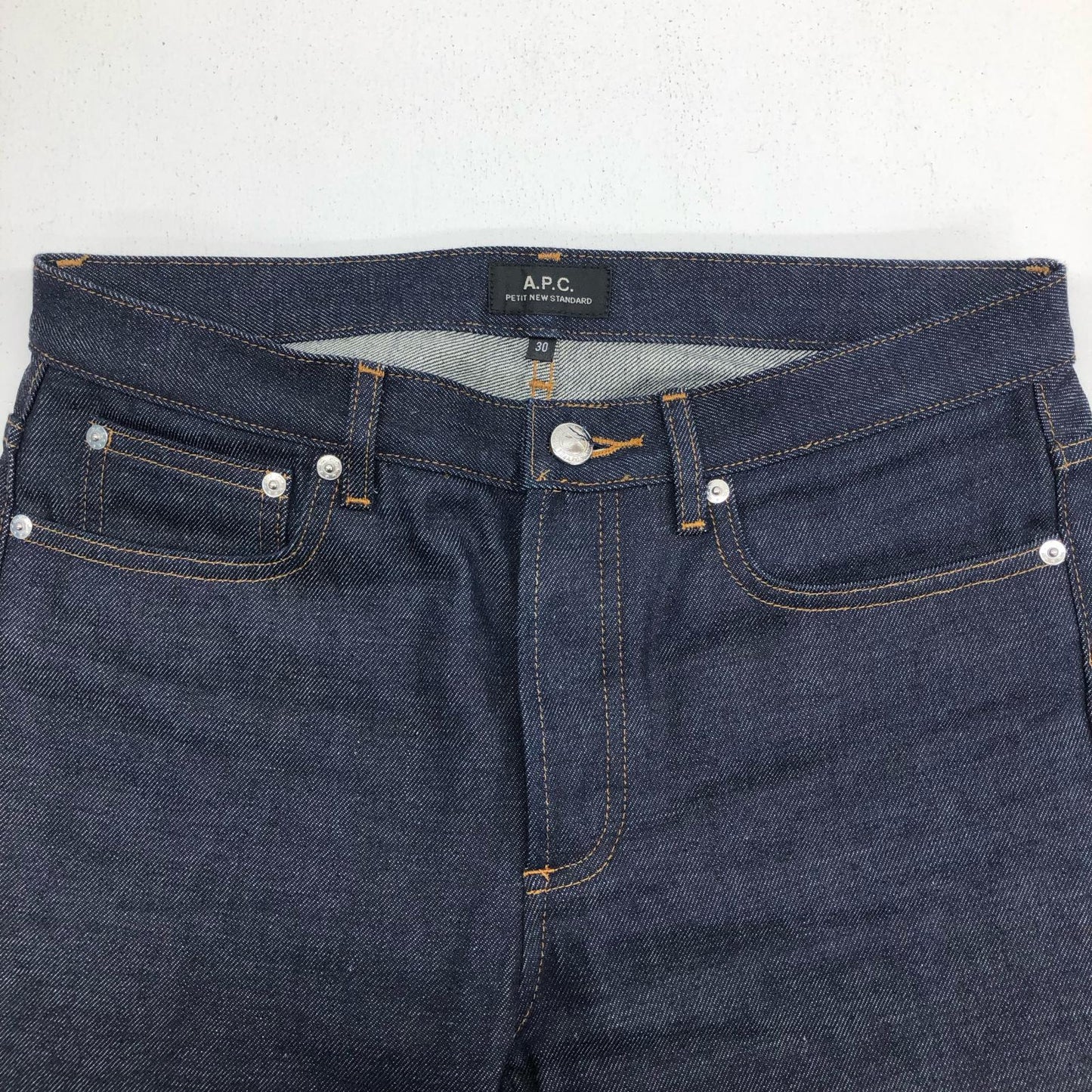 【中古】A.P.C | アーペーセー PETIT NEW STANDARD デニムパンツ 25082-1-60306 ブルー【加古川物流】