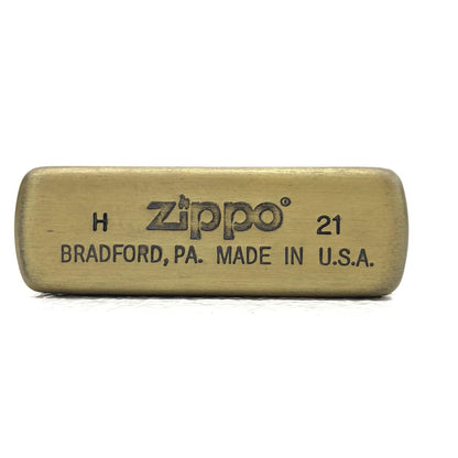 [Used] ZIPPO | Zippo Yurucamp Shima Rin Lighter Gold [Kakogawa Logistics] 