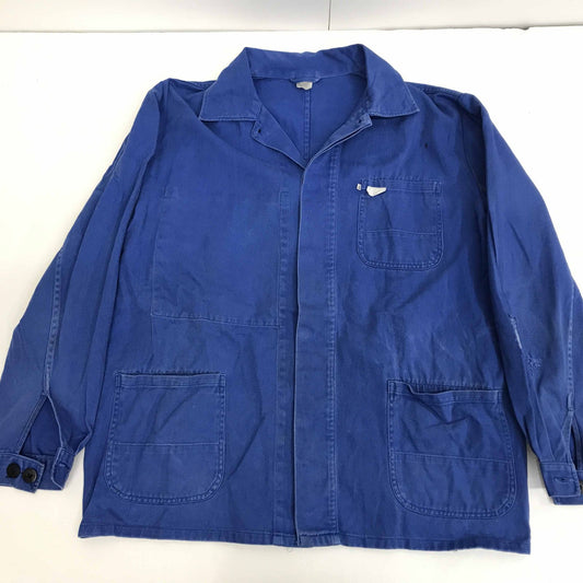 【中古】 その他アウター ユーロワークジャケット ワークカバーオール ブルー L 長袖 -2 ブルー サイズ：50【加古川物流】