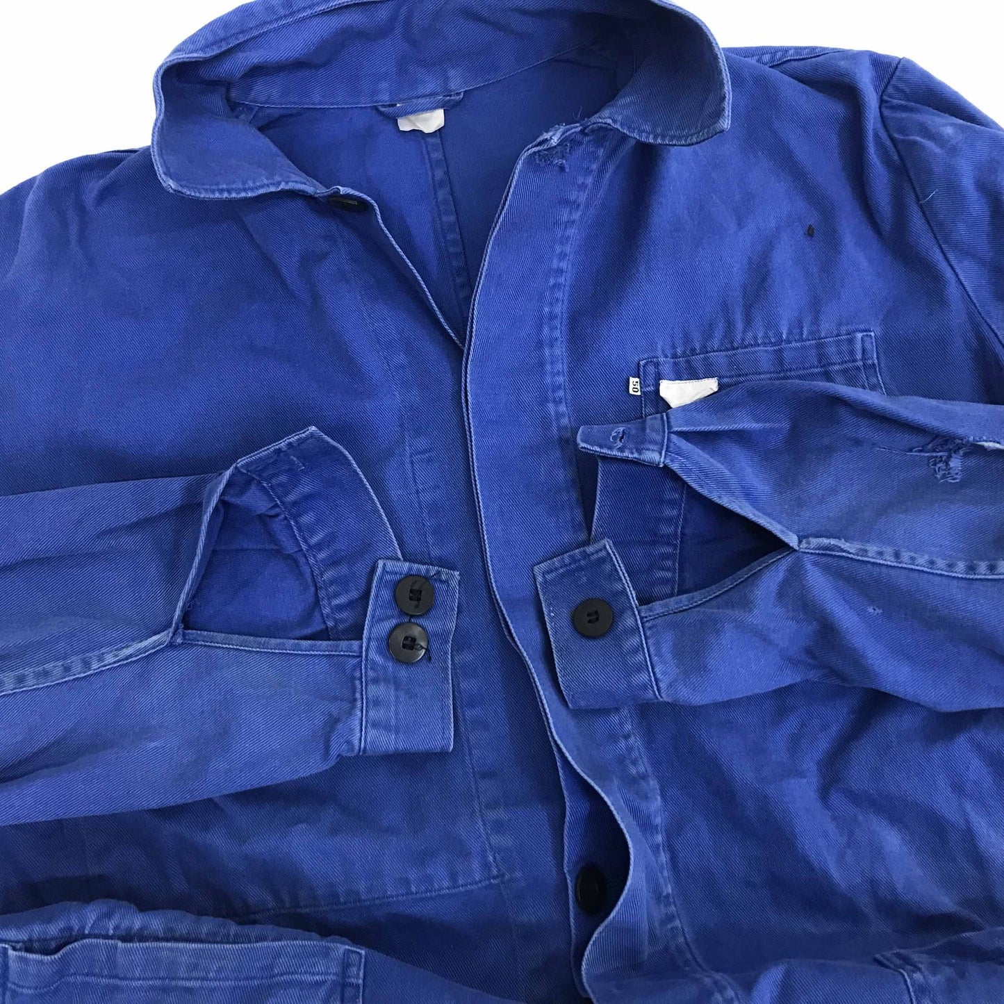 【中古】 その他アウター ユーロワークジャケット ワークカバーオール ブルー L 長袖 -2 ブルー サイズ：50【加古川物流】