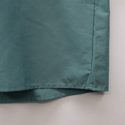 [Used] Short-sleeved shirt Perfect Short-sleeved work shirt Patch Bear Green L Green Size: L [Kakogawa Logistics] 