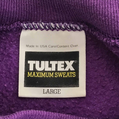 [Used] Sweatshirt Tartex 80s-90s Butterfly Print Raglan Sweatshirt Purple XL Long Sleeve -13 Purple [Kakogawa Logistics] 