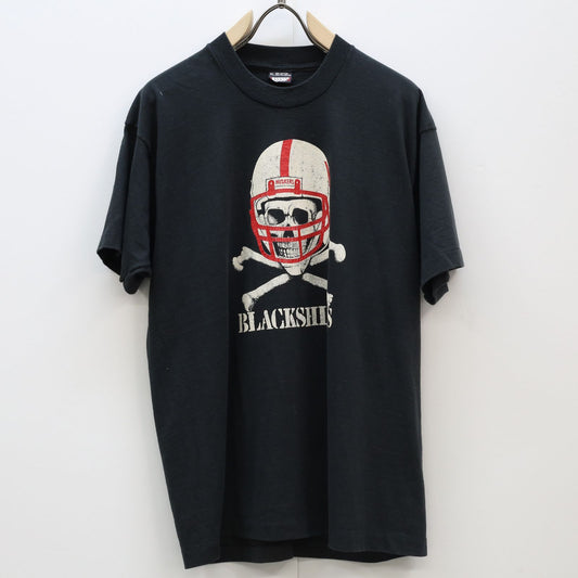 【中古】 半袖Ｔシャツ スクリーンスターズ USA製 90年代 半袖 Tシャツ BLACKSHIRTS ネブラスカコーンハスカーズ XL ブラック サイズ：XL【加古川物流】