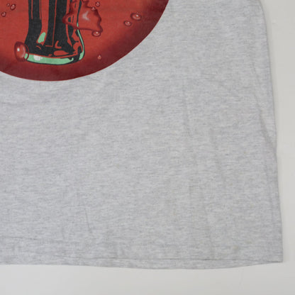 【中古】Hanes | ヘインズ 半袖Ｔシャツ ヘインズ 00年代 半袖 Tシャツ Coca-Cola コカ・コーラ HEAVYWEIGHT グレー L グレー サイズ：L【加古川物流】