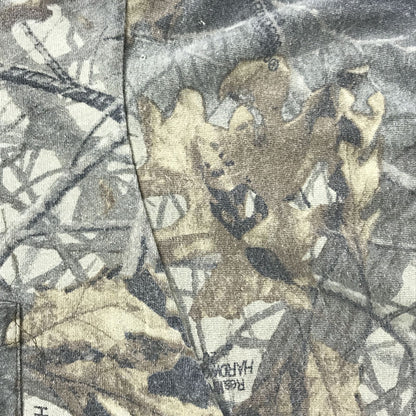 [Used] Short-sleeved T-shirt XXL Short-sleeved Made in USA Real Camo REAL TREE HARDWOODS 20-200 T-shirt Vintage MADE IN USA Survival game Multicolor Size: XXL [Kakogawa Logistics] 