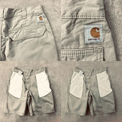 [Used] Carhartt | Carhartt Shorts W33 Carhartt RELAXED FIT Ripstop Shorts Shorts Half Pants Beige Shorts Shorts Beige Size: 33 [Kakogawa Logistics] 