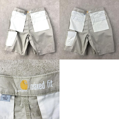 [Used] Carhartt | Carhartt Shorts W33 Carhartt RELAXED FIT Ripstop Shorts Shorts Half Pants Beige Shorts Shorts Beige Size: 33 [Kakogawa Logistics] 