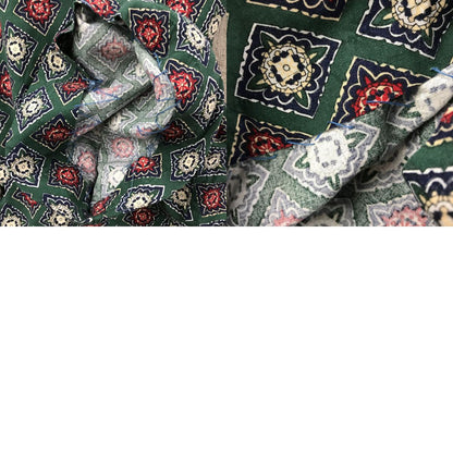 [Used] Short-sleeved shirt XL 90s THE ARROW COMPANY All-over pattern Monogram pattern Cotton shirt Short sleeve Vintage Other Size: XL [Kakogawa Logistics] 