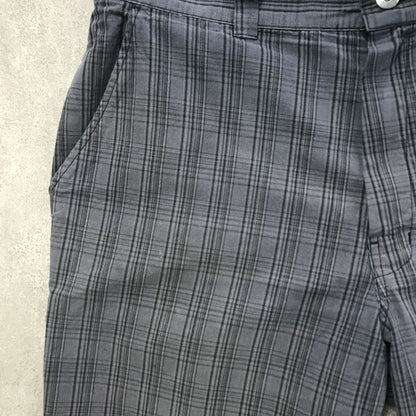 [Used] Shorts Dickies Checked Shorts Shorts Work Pants Checked Pattern Shorts Work Shorts Others [Kakogawa Logistics] 