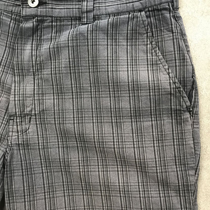 [Used] Shorts Dickies Checked Shorts Shorts Work Pants Checked Pattern Shorts Work Shorts Others [Kakogawa Logistics] 
