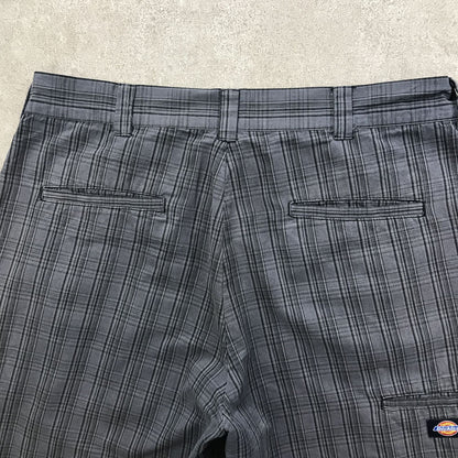 [Used] Shorts Dickies Checked Shorts Shorts Work Pants Checked Pattern Shorts Work Shorts Others [Kakogawa Logistics] 