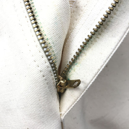 [Used] Dickies | Dickies shorts from the 70s Dickies Dickies dead stock? Half painter pants Shorts Work pants Off-white Natural cotton twill Half pants Work shorts White [Kakogawa Logistics] 