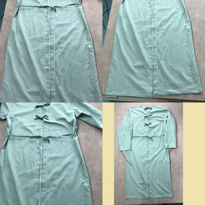 [Used] Military jacket 60s-70s Czech military operation coat Unused, dead stock! Pastel light blue-green 182 - 96 Green [Kakogawa Logistics] 