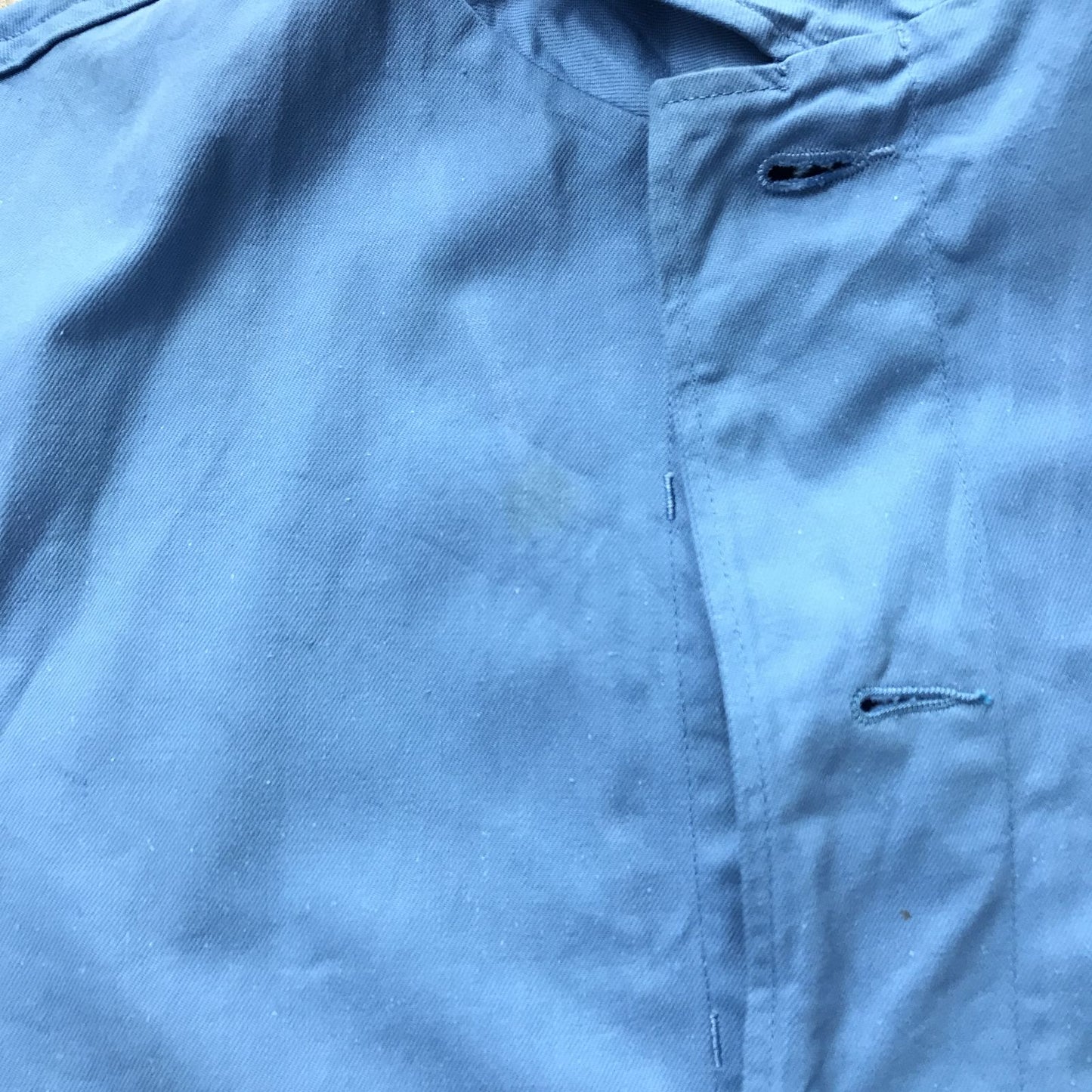 【中古】 その他アウター ドイツ軍 ホスピタル ジャケット VINTAGE Germany Hospital カバーオールJacket 102 チェンジボタン ブルー【加古川物流】