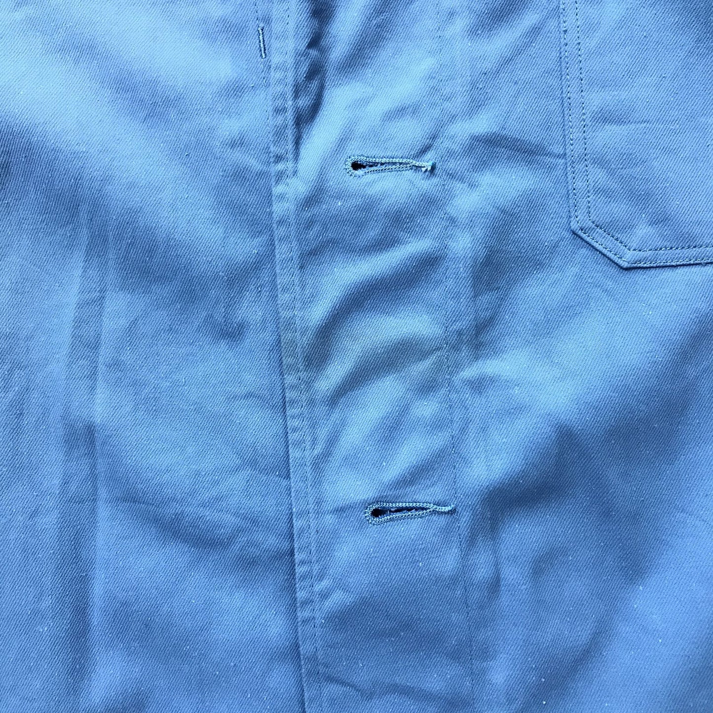 【中古】 その他アウター ドイツ軍 ホスピタル ジャケット VINTAGE Germany Hospital カバーオールJacket 102 チェンジボタン ブルー【加古川物流】