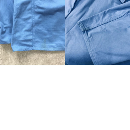 [Used] Other outerwear German Army Hospital Jacket VINTAGE Germany Hospital Coverall Jacket 102 Change Button Blue [Kakogawa Logistics] 