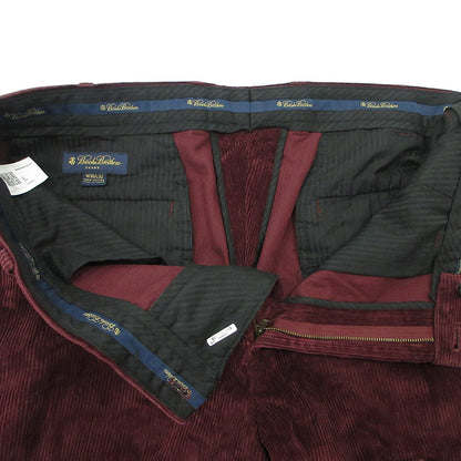 Brooks Brothers | ブルックスブラザーズ パンツ Brooks Brothers CLARK ブルックスブラザーズ 太畝 コーデュロイパンツ ワイン メンズ W36 L32 ボルドー【三重本店】