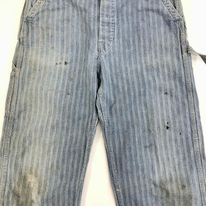 【中古】BIG SMITH | ビッグスミス HB OVERALL オーバーオール インディゴ【加古川物流】