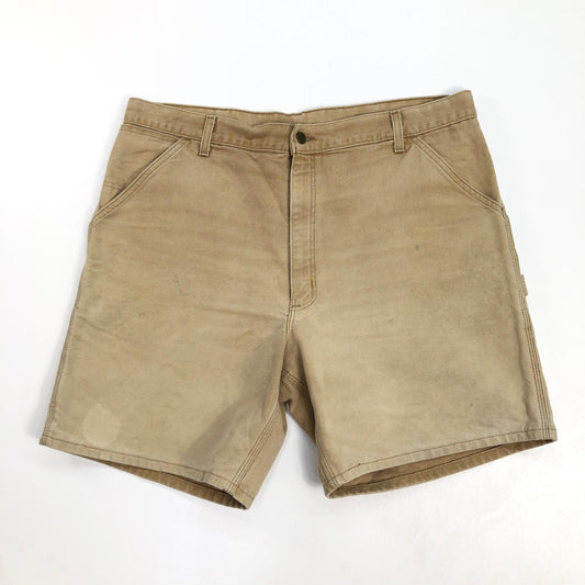 【中古】Carhartt | カーハート ダック　ペインター　USA製 ショートパンツ ブラウン サイズ：40【加古川物流】