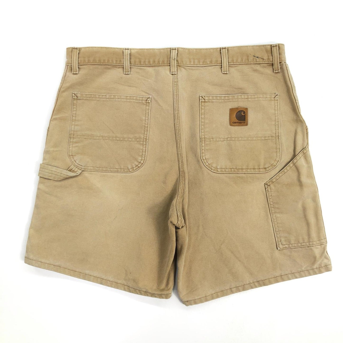 【中古】Carhartt | カーハート ダック　ペインター　USA製 ショートパンツ ブラウン サイズ：40【加古川物流】