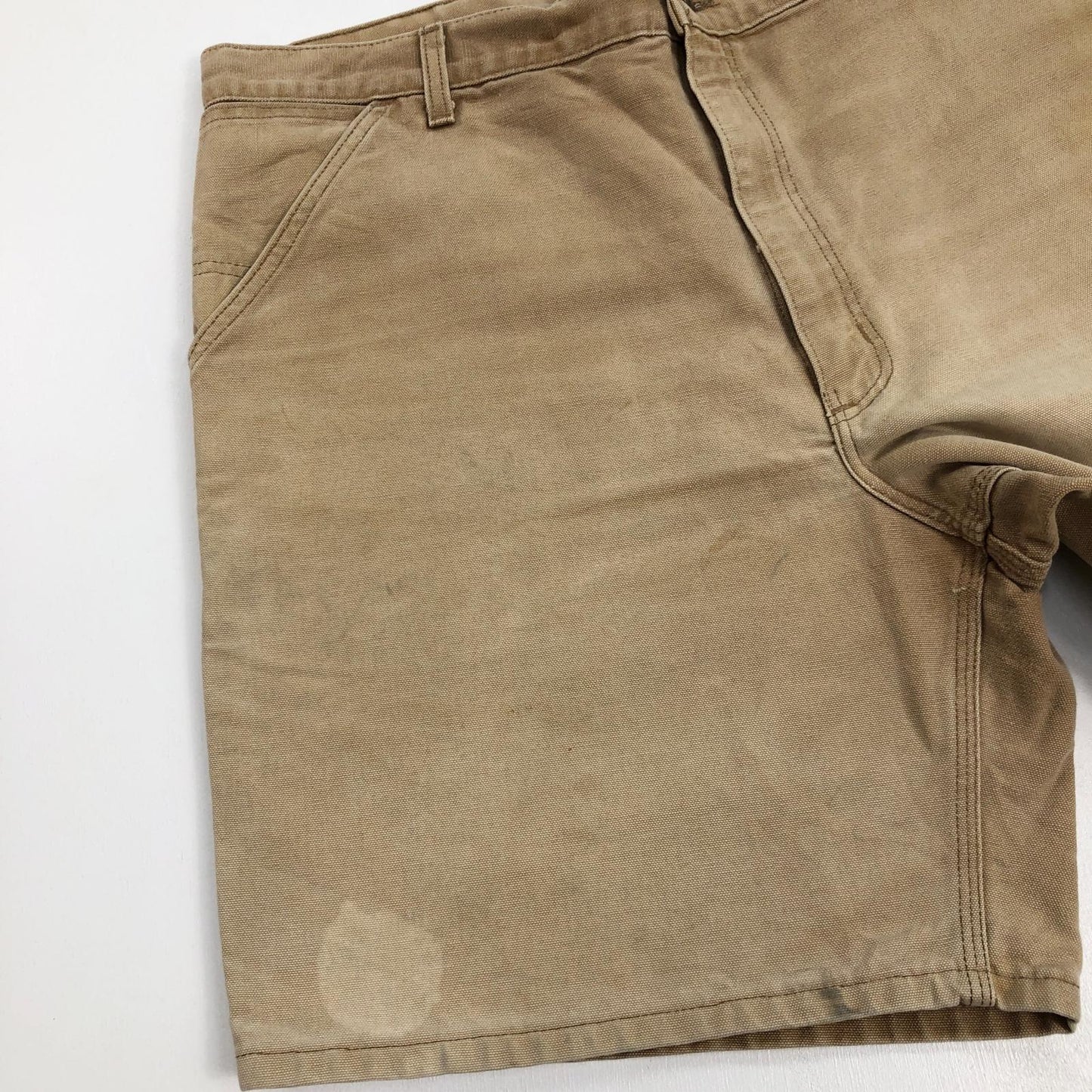 【中古】Carhartt | カーハート ダック　ペインター　USA製 ショートパンツ ブラウン サイズ：40【加古川物流】